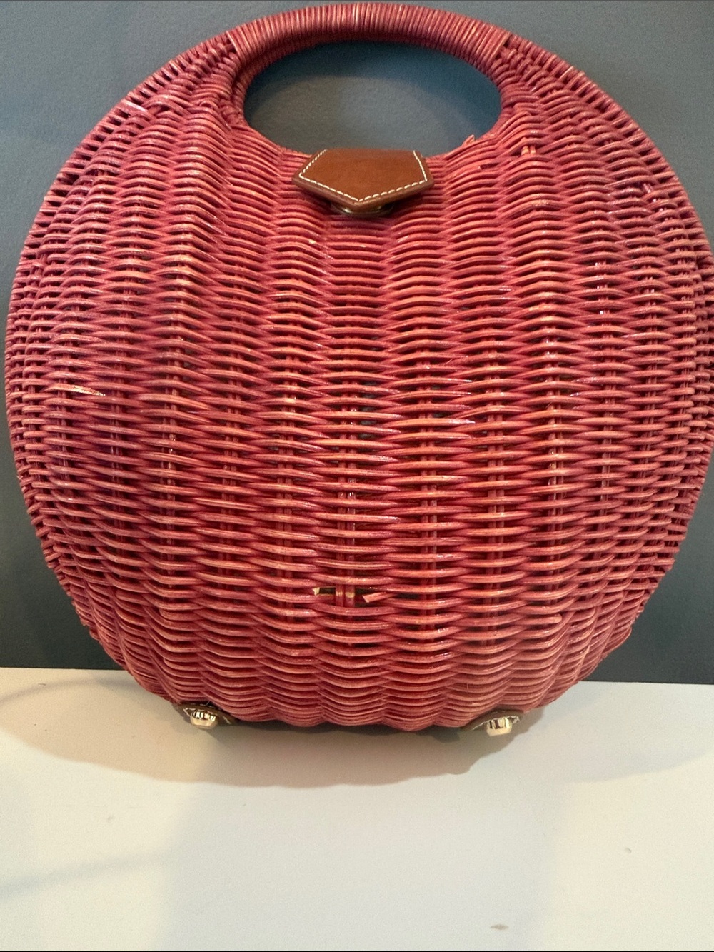 J. McLaughlin Victoria wicker bag - Picture 3 of 12